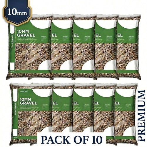 250kg 10mm pea shingle gravel - 250kg,