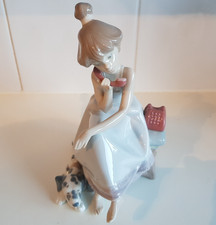 Lladro porcelain girl