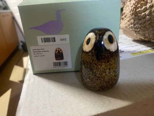 Iittala little barn owl - owl, birds