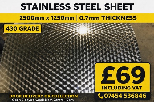 Stainless steel sheets - sheets, x