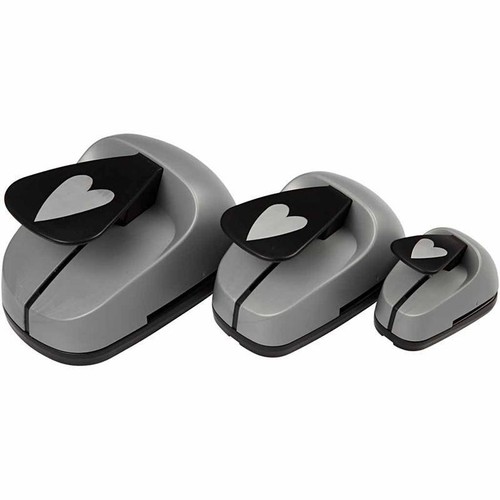 Assorted heart craft punch - 3,