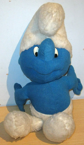 Vintage smurf soft toy chad - soft,