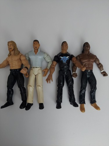 Lot wwe mattel wrestling - lot,