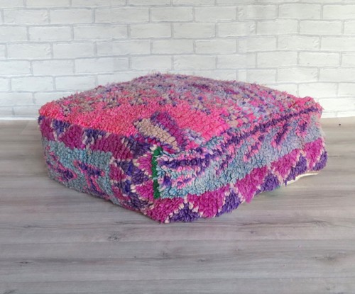 Vintage kilim floor cushion - kilim,