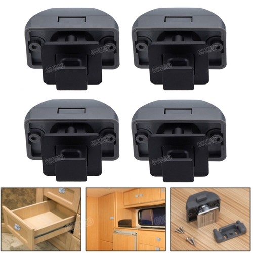 Square push button - 4x, catch