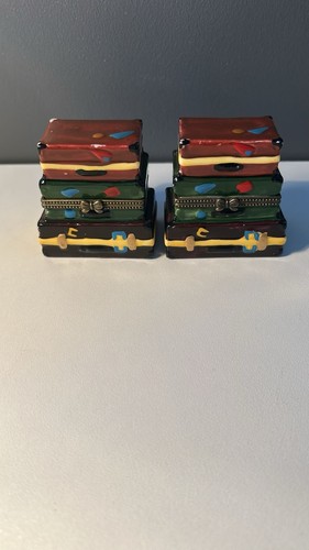 Set vintage suitcases - set, of