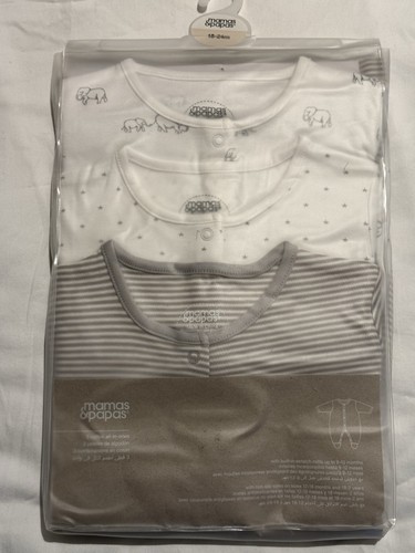 Mamas papas x3sleepsuits for - papas,