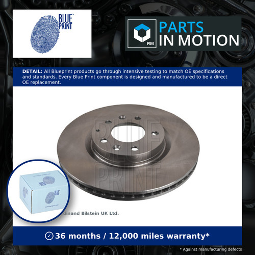 Brake discs pair vented - 2x,