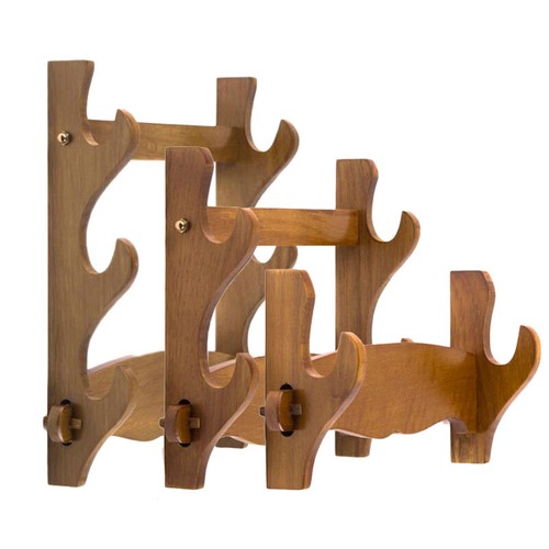 Wall mount wood samurai - mount,