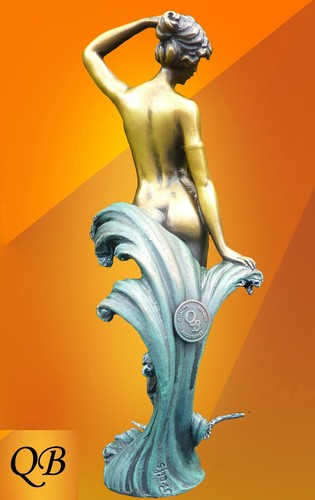 Art deco bronze figurine - deco,