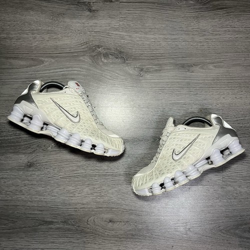 Nike shox white metallic - shox,