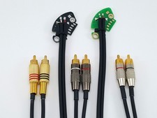 Cavo audio rca giradischi Technics SL 1200 1210 MK2 MK3 MK5, 125 cm 49 inch