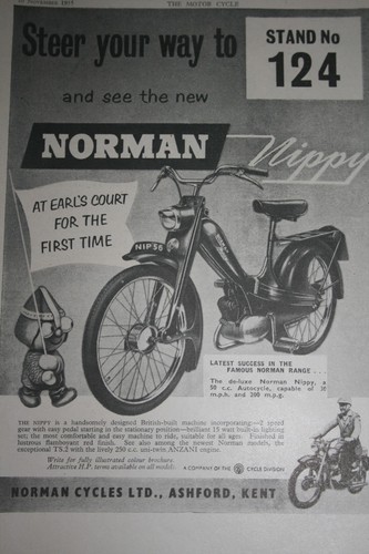 1955 advert for - advert, "norman