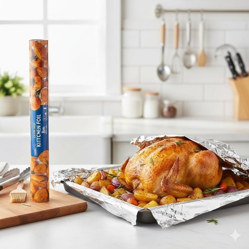 Strong aluminium catering foil - strong,