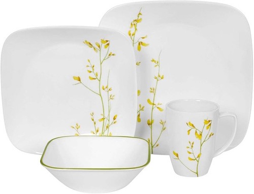 Corelle square piece - square, 16-piece