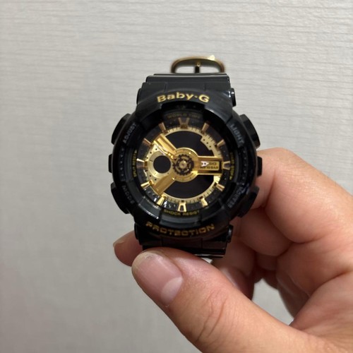 Casio baby black gold watch - casio, baby-g