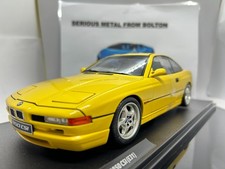 SOLIDO 1807005 1990 BMW 850 (E31) CSI YELLOW 1:18 SCALE