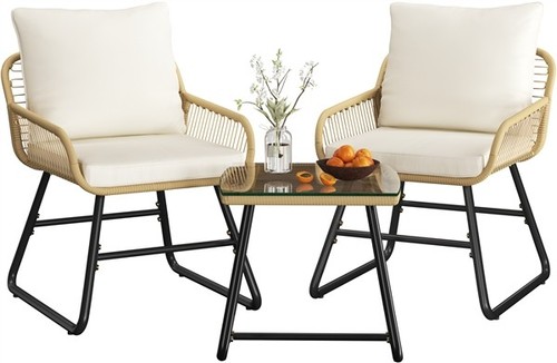 Piece patio bistro set - patio,