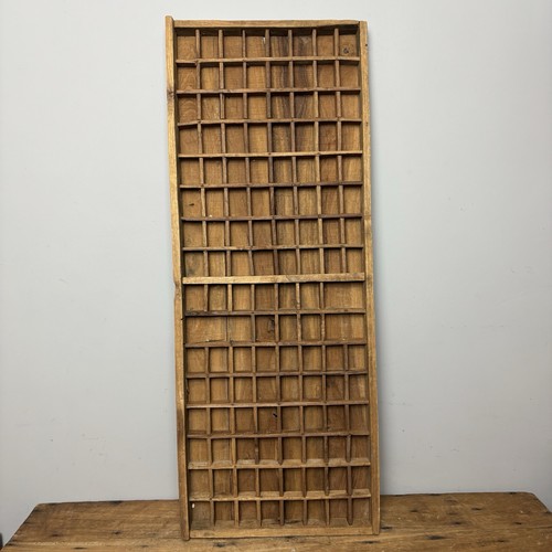 Vintage wooden printers tray - vintage,