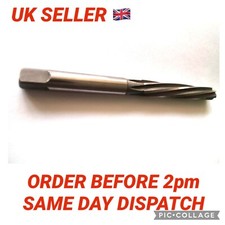 HSS SPIRAL FLUTE HAND REAMER 6MM 8MM 9MM 10MM 15MM 16MM / NEW