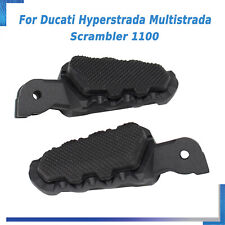 1 Pair Footrest Pedals Foot Pegs For Ducati Hypermotard Multistrada Scrambler