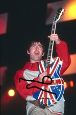 Noel Gallagher Signed Autograph 6x4 Inch PHOTO Gift Pre Print Signature - Oasis