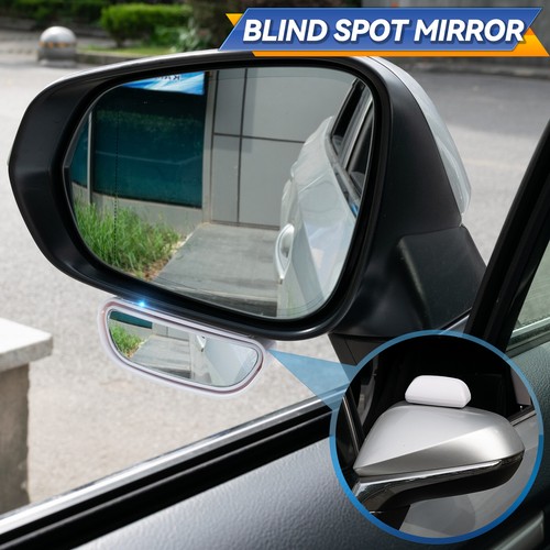 White blind spot mirror - white,