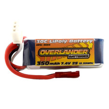 Overlander 350mAh 7.4v 2S 30C