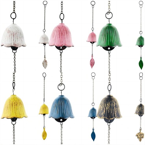 Cast iron wind - chime, metal