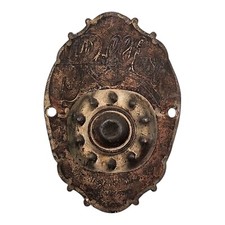 Rollfast Harris MFG Bicycle Head Badge Emblem Name Tag Antique Vintage 