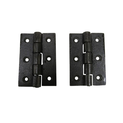 Cast iron butt hinges 5 - iron, x2