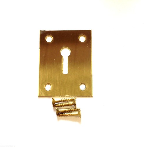 Rectangle polished brass - rectangle,