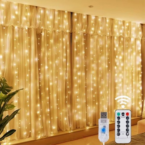 300 led curtain - 300,