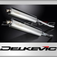 YAMAHA TDM900 2002-2013 450mm OVAL STAINLESS BSAU SILENCER EXHAUST KIT