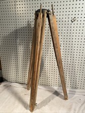 Antique Wooden Survey Tripod