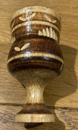 Machine turned hand carved - &, hand-carved