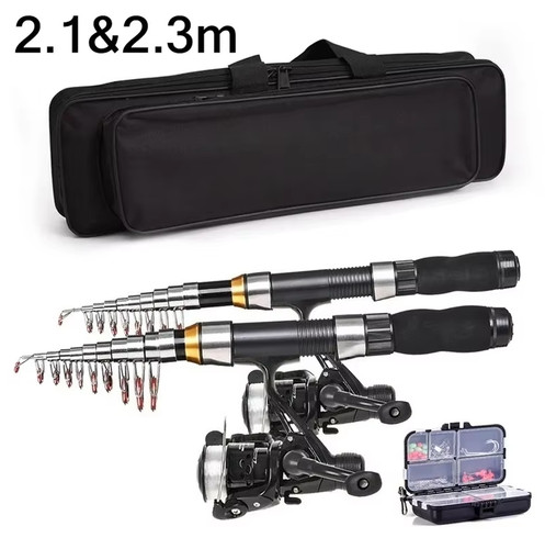 Telescopic fishing rod - fishing,