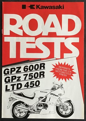 Kawasaki road tests motorcycle - road,
