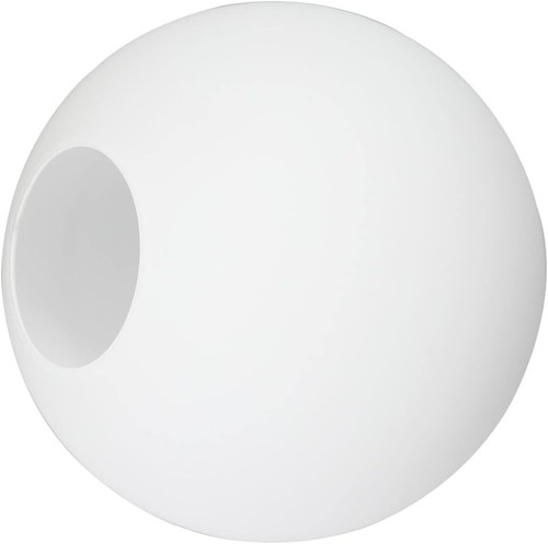 Inch white frosted - white, glass