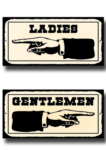 Ladies and gentlemen toilet - ladies,