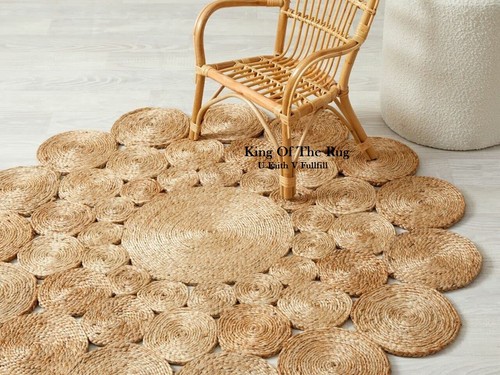 Rug round carpet - round, living