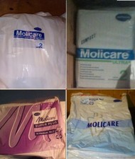 Auswahl: alte Windeln für Erwachsene m. Plastikfolie ~ Foil ~ vintage- MoliCare