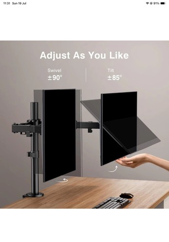 Ergear dual monitor stand for - dual,