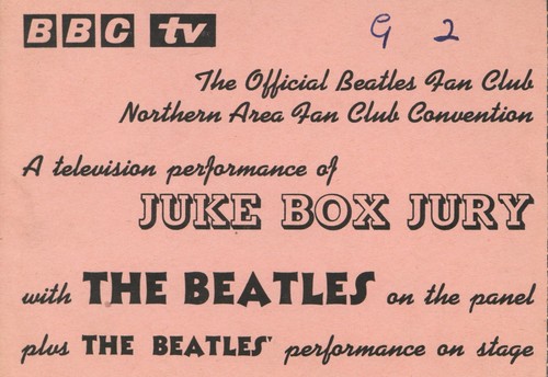 The beatles juke box - box, jury