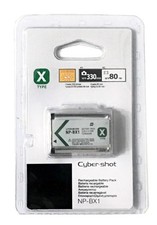 NP-BX1 Battery for Sony HX300 HX400V HX60 HX90 RX1 RX100 WX300 AS20 AS50 X3000