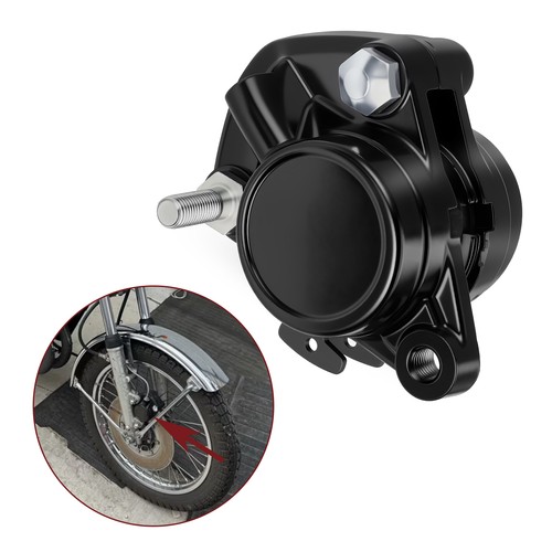 Front brake caliper - front, with