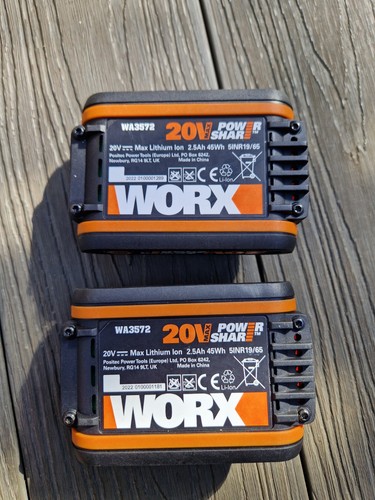 Worx 20v max - worx, 2.5ah