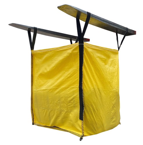 Large 1000kg swl yellow fibc - swl,