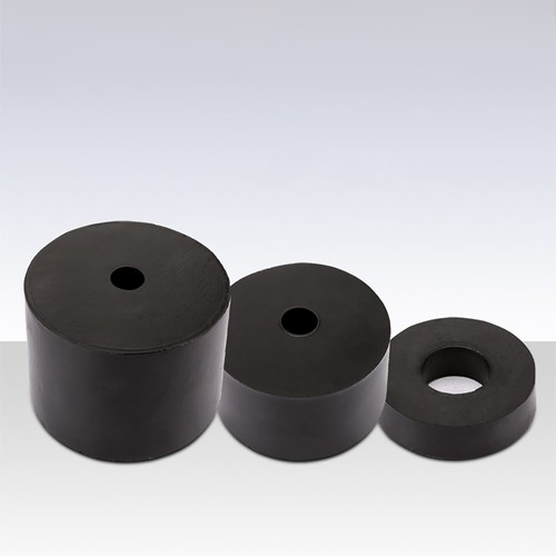 Rubber spacer round anti - round,