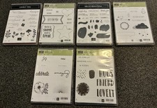 6 Stampin Up! Mixed Stamp Sets